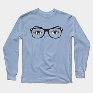 hipster eyes Long Sleeve T-Shirt